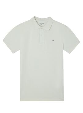 Polo Silbon Classique unie vert pour homme