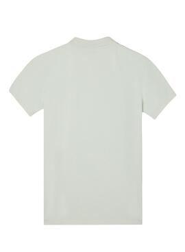 Polo Silbon Classique unie vert pour homme