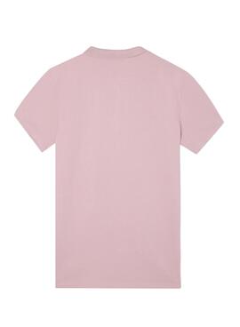 Polo Silbon Clásico Liso rose pour homme