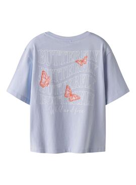 T-shirt Name It Elka bleu pour fille