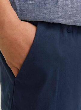 Bermuda Jack and Jones Jaiden bleu marine pour enfant