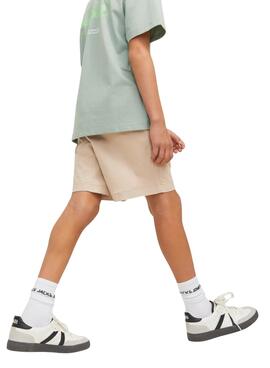 Bermuda Jack and Jones Jaiden tostado pour enfant
