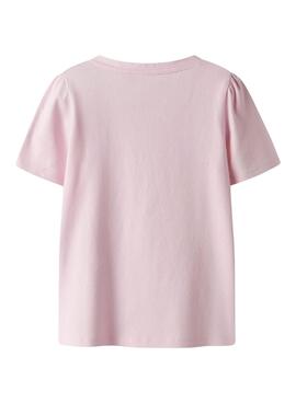 T-shirt Name It Hnanna rose pour fille.