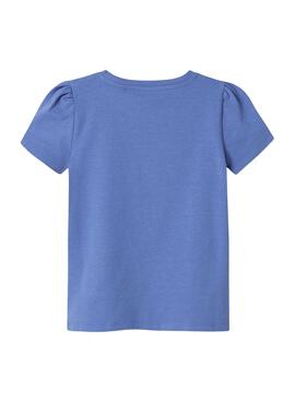 T-shirt Name It Hnanna bleu pour fille