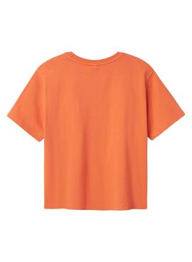 T-shirt Name It Elka orange pour fille