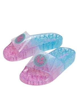 Tongs Pepe Jeans Wave Glam pailletées pour fille