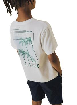 T-shirt Name It Irlan blanc pour garçon