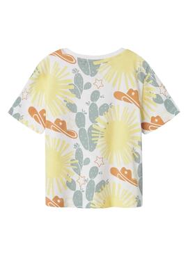 T-shirt Name It Anno blanc pour garçon