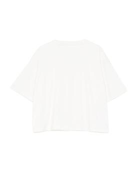 T-Shirt Pepe Jeans Mimi Dua Lipa Blanc 
