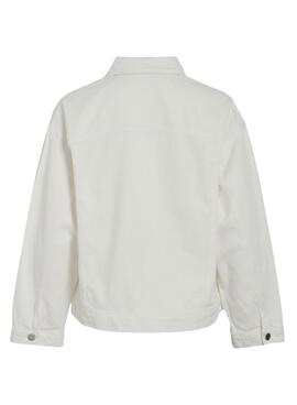 Veste en jean Vila Vipal blanc pour femme