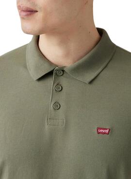 Polo Levis Housemark vert pour homme
