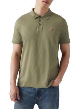 Polo Levis Housemark vert pour homme