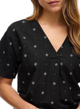 Blouse Vila Viprisilla noir pour femme