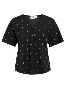 Blouse Vila Viprisilla noir pour femme