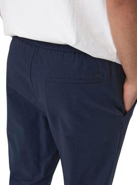 Pantalon Only and Sons Linus bleu marine pour homme.