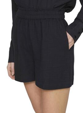 Shorts Vila Vilania noirs pour femme