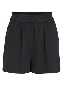 Shorts Vila Vilania noirs pour femme