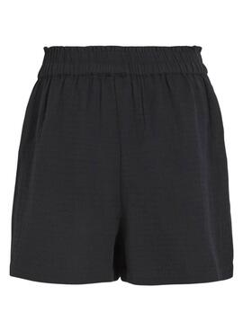 Shorts Vila Vilania noirs pour femme
