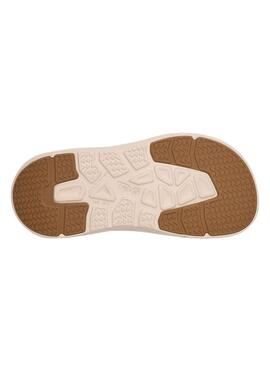Tongs Teva Apretrail beige pour femme et homme