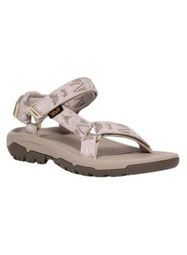 Sandales Teva Hurricane XLT2 ethniques beige pour femme.