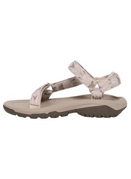 Sandales Teva Hurricane XLT2 ethniques beige pour femme.