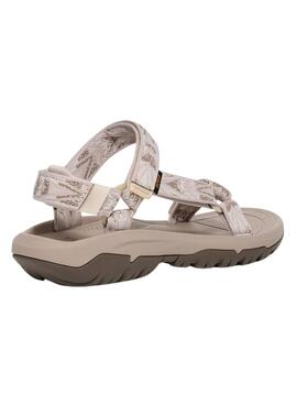 Sandales Teva Hurricane XLT2 ethniques beige pour femme.