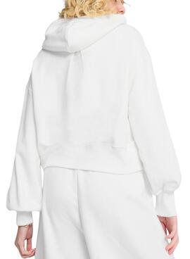  Sweatshirt Puma Wardrobe blanc pour femme