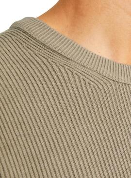 Maillot Jack and Jones Parfait beige pour homme