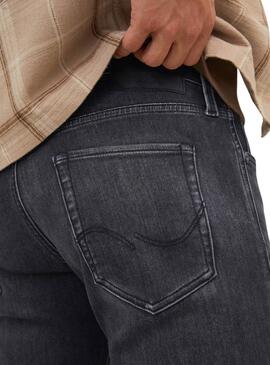 Pantalon en jean Jack and Jones Gleen noir pour homme
