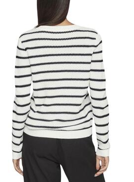 Maillot Vila Vidalo blanco y negro para mujer