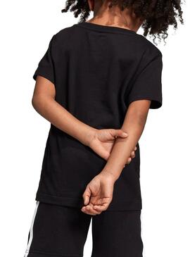 T-Shirt Adidas Trefoil Noir Enfante