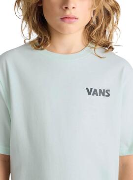 T-shirt Vans Headwaves turquoise pour enfant