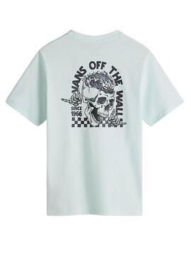 T-shirt Vans Headwaves turquoise pour enfant