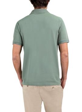 Polo Le Ganso Teint vert pour homme.