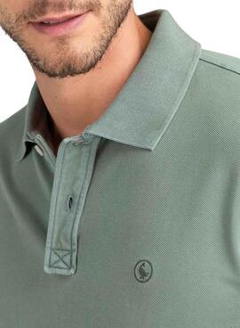 Polo Le Ganso Teint vert pour homme.