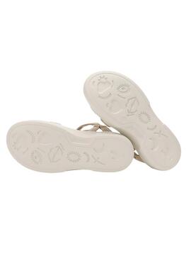 Sandales Walkin Pitas Claire beige pour femme