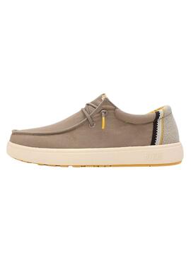 Chaussures Walkin Pitas Canna taupe pour homme