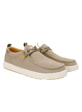 Chaussures Walkin Pitas Wallabi Biarritz beoge pour homme