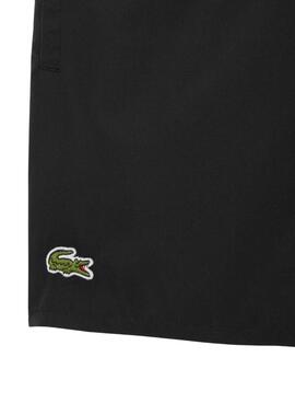 Maillot de bain Lacoste noir basique pour homme