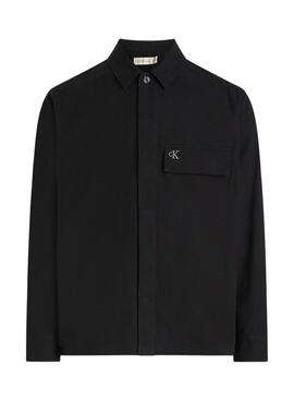 Chemise Calvin Klein Jeans Cargo noir pour homme