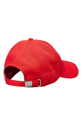 Casquette Calvin Klein Jeans Monologo Baseball rouge pour homme