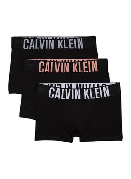 Ensemble de caleçons Calvin Klein Trunk Boxer noir pour homme