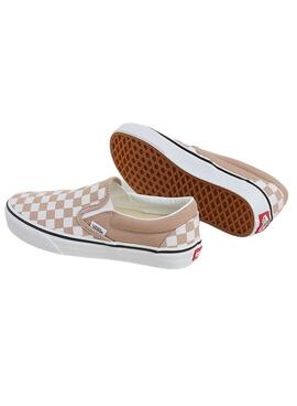   Classic Slip-On COLOR THEORY CHECKERBOARD Warm Tau