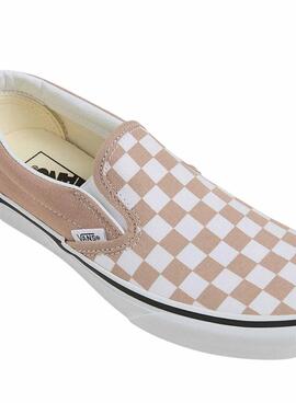   Classic Slip-On COLOR THEORY CHECKERBOARD Warm Tau