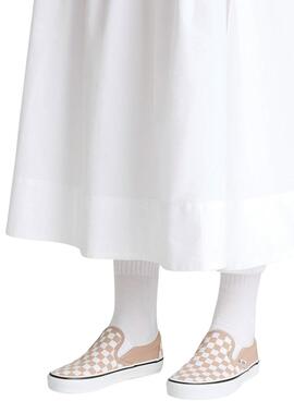   Classic Slip-On COLOR THEORY CHECKERBOARD Warm Tau