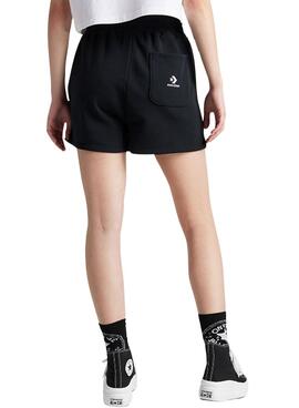 Shorts Converse Star Chevron noir pour femme