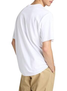 T-shirt Vans Salon Loose blanc pour homme