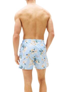 Maillot de bain Tommy Hilfiger à cordon de serrage imprimé floral pour homme