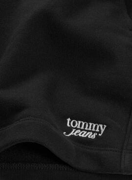 Shorts Tommy Jeans Script noir pour femme