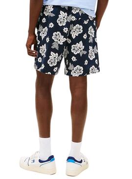 Bermuda Tommy Jeans Slub à imprimé floral pour homme.